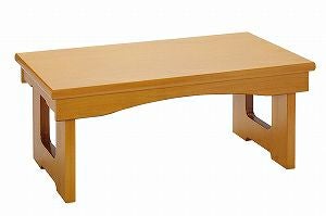 モダン経机 折りたたみ式 メープル調 16号 高さ22cm 幅48cm 奥27cm