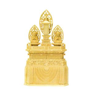 日蓮宗、法華宗 仏像 置物 3点 三宝尊 セット 仏像 総白木 三宝尊 日蓮宗・法華宗 0.8～1.2 | 仏壇・位牌通販のふたきや