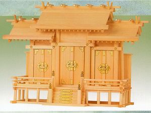 神棚】お宮 神明三社 中 ＃09 0117 | 仏壇・位牌通販のふたきや