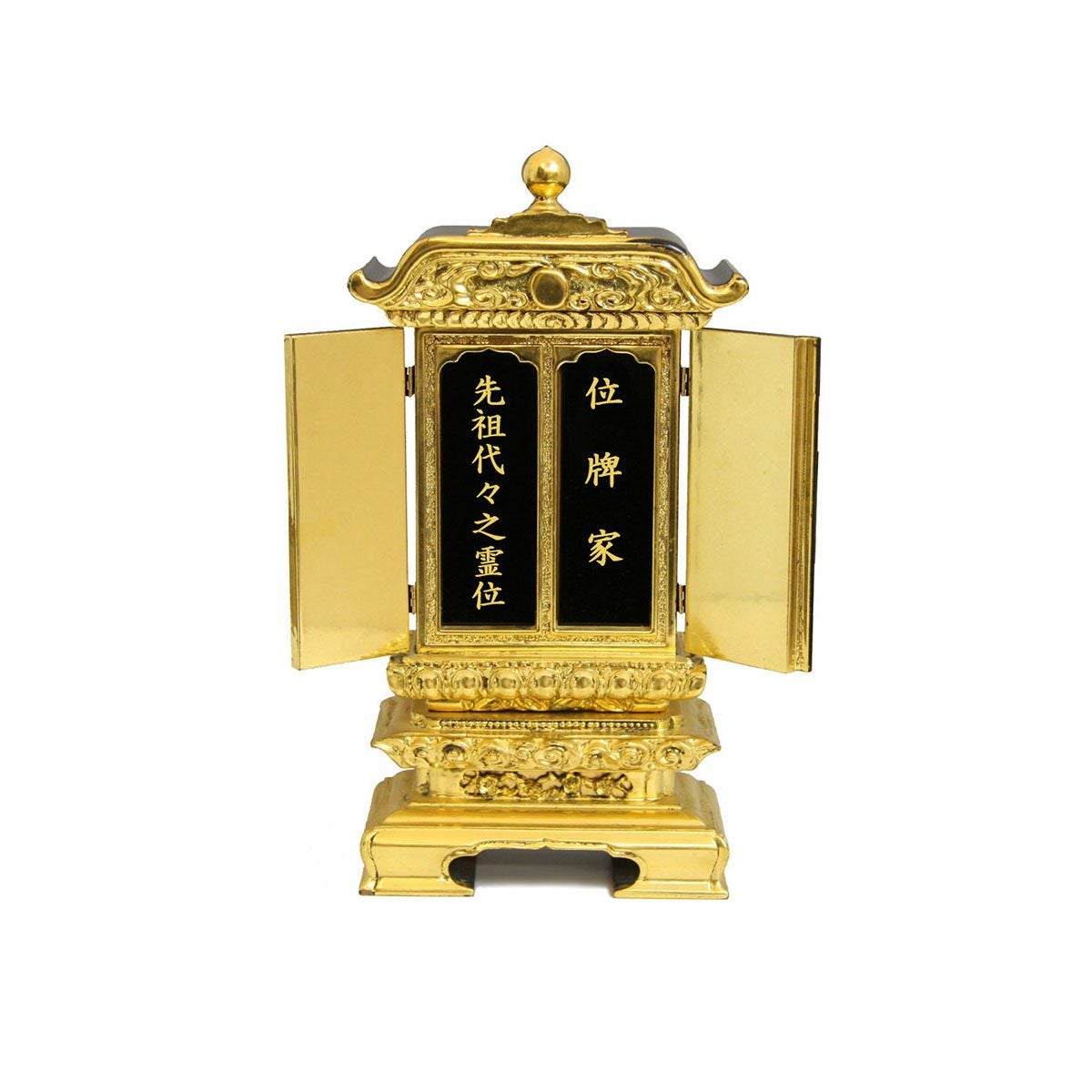 回出位牌 (繰り出し位牌) 出雲 二重回出 二間 塗り 40～ 本金箔仕上