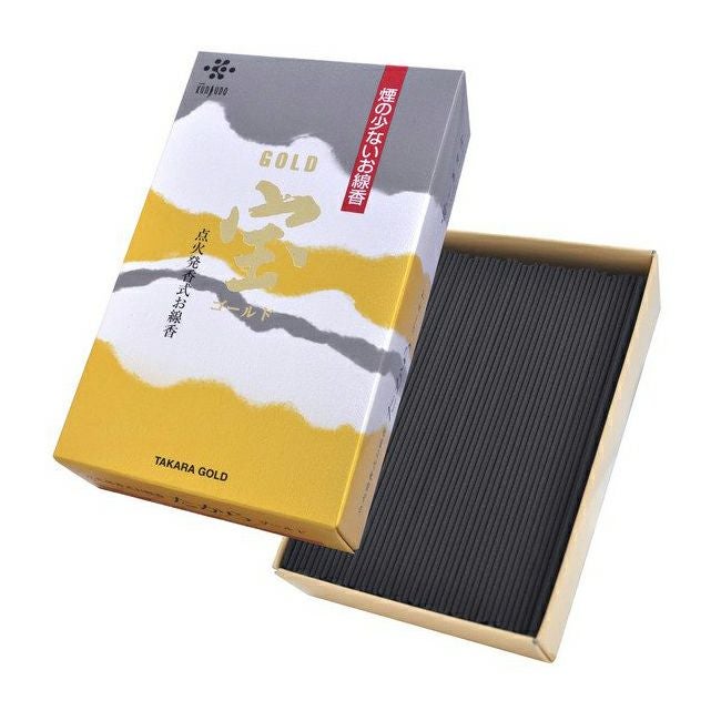 線香　宝ゴールド　バラ　薫寿堂