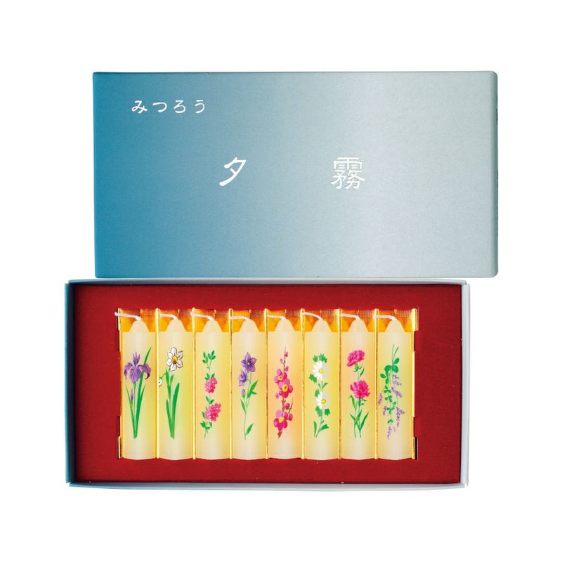 蜜蠟 夕霧8本入 絵ローソク