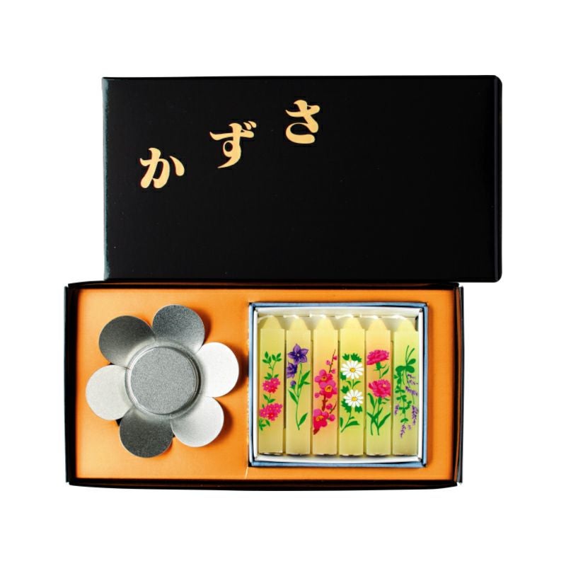 蜜蠟かずさ　燭台付