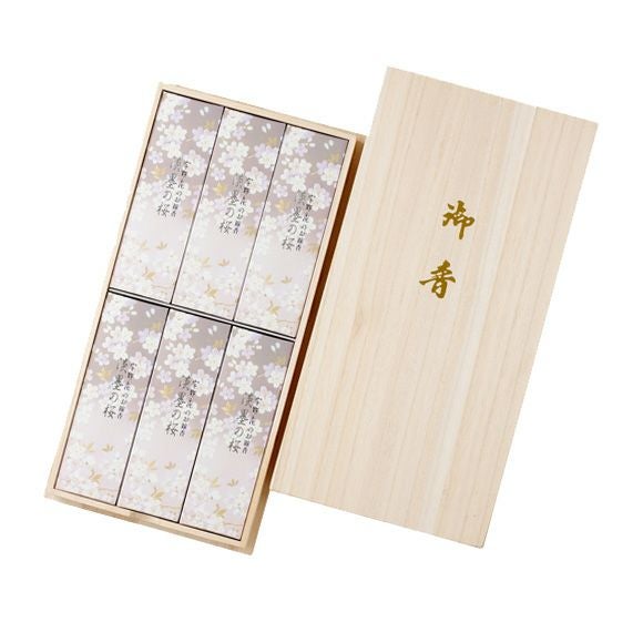 贈答用線香　淡桜の桜