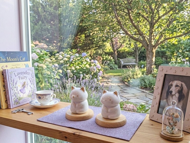 ペット骨壺　ワンちゃんネコちゃん